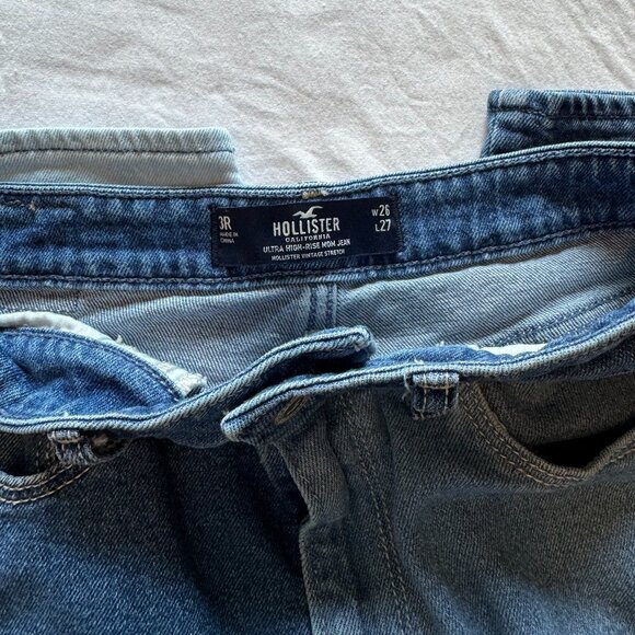 Hollister Patterned Women's Jeans 3R (W26, L27) - Picture 3 of 7